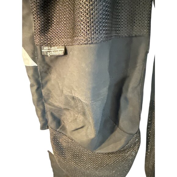 Schoeller WB-Formula Black Mesh Motorcycle Pants  Adjustable Fit XL Good Con - Picture 3 of 11